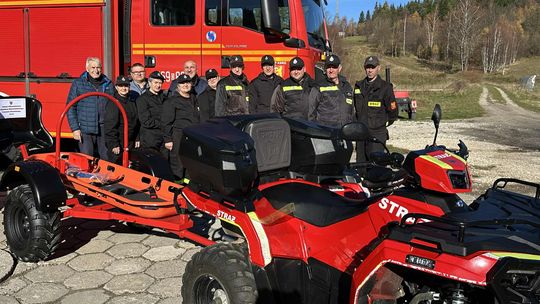 Nowy sprzęt dla OSP Stary Gierałtów zakupiony w ramach Budżetu Obywatelskiego Powiatu Kłodzkiego