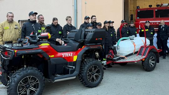 Nowy sprzęt ratowniczy dla OSP Jedlina-Zdrój. Inwestycja w bezpieczeństwo mieszkańców