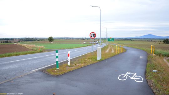 ODCINEK TRASY SUDECKIEJ JUŻ WYREMONTOWANY