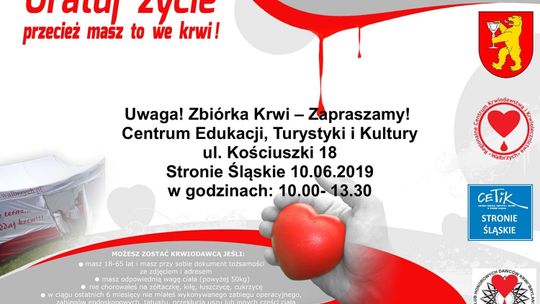 ODDAJ KREW I URATUJ ŻYCIE