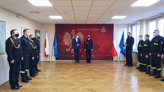 ODZNACZENIA DLA STRAŻAKÓW