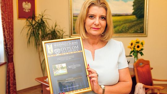 OGRÓD RÓŻANY Z TYTUŁEM „MODERNIZACJA ROKU”