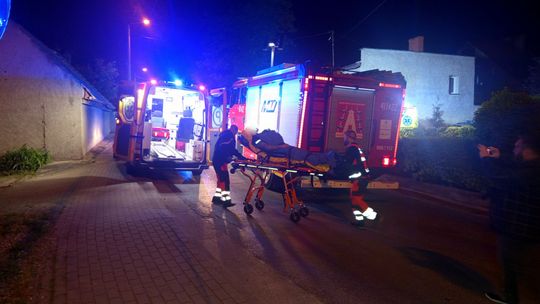 Ostroszowice. Podpalacz na oddział psychiatryczny a ratujący strażak do szpitala