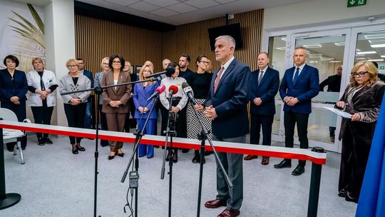 Otwarcie nowej części Specjalistyczny Szpital im. dra Alfreda Sokołowskiego