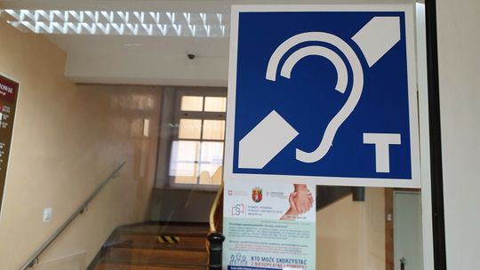 PĘTLE INDUKCYJNE DLA OSÓB NIEDOSŁYSZĄCYCH W STAROSTWIE W DZIERŻONIOWIE