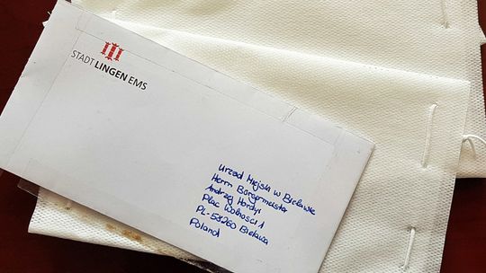 PIĘKNY GEST MIESZKAŃCÓW LINGEN - PARTNERSKIEGO MIASTA BIELAWA