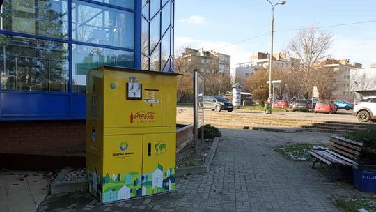 PIERWSZY RECYKLOMAT W BIELAWIE JUŻ DZIAŁA!