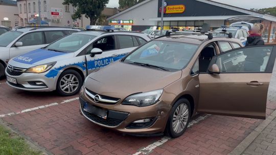 Pieszyce, zderzenie Opla z radiowozem