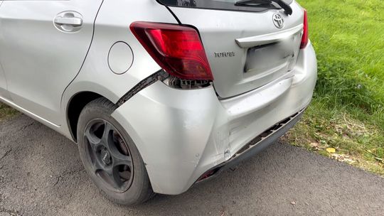 Pieszyce, zderzenie trzech pojazdów na Kościuszki