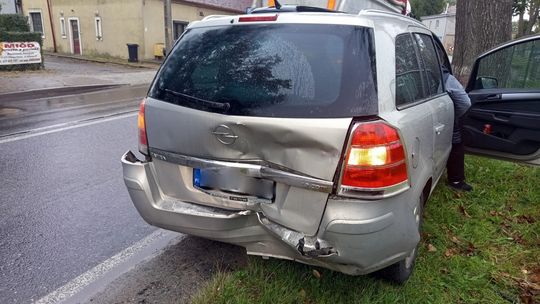 Piława Dolna, zderzenie Opla z Volkswagenem