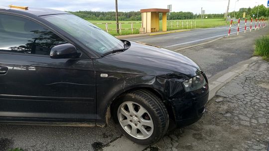 Piława Górna, kolizja Audi z Dacią do sądu