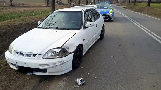 Piława Górna. Zderzenie Hond Piława Górna. Zderzenie Hond