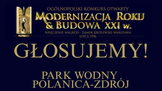 Plebiscyt - głosujemy na Park Wodny Polanica-Zdrój