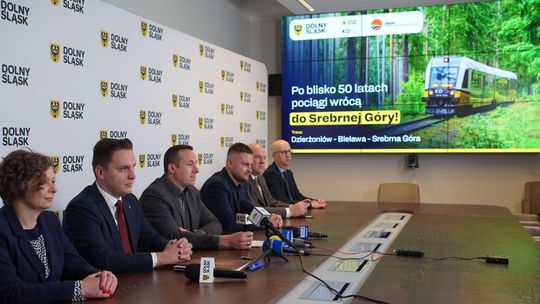 Po 50 latach pociągi wrócą do Srebrnej Góry. Rusza rewitalizacja linii kolejowej nr 318