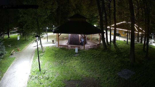 Po zimowej przerwie tężnia plenerowa w bielawskim Parku Miejskim zostanie ponownie uruchomiona