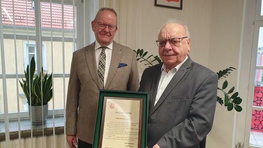 Podziękowania za społeczne zaangażowanie dla Stanisława Miazgi