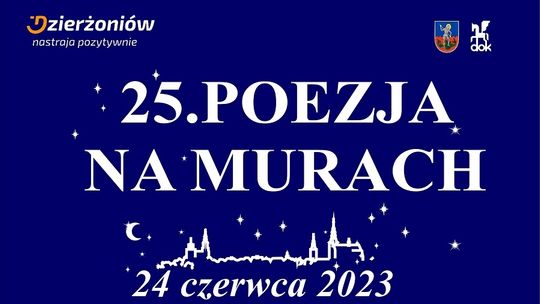 Poezja na Murach już 24 czerwca w Dzierżoniowie