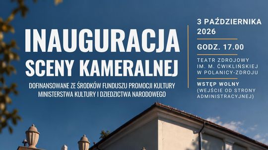 Polanica Zdrój: Inauguracja sceny kameralnej Teatru Zdrojowego