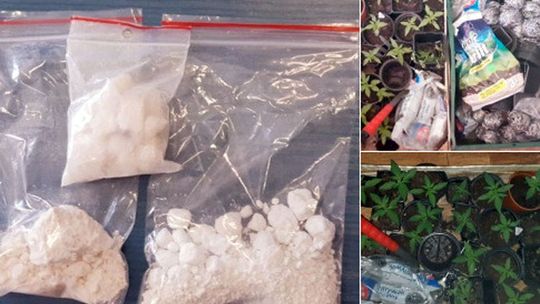 POLICJANCI ZABEZPIECZYLI ZNACZNE ILOŚCI AMFETAMINY