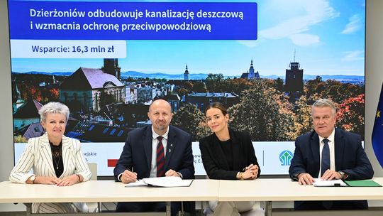 Ponad 16 mln zł dla Dzierżoniowa na bezpieczeństwo przeciwpowodziowe!