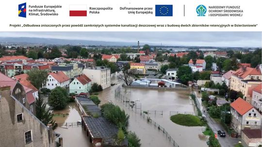Ponad 16 mln zł otrzyma Dzierżoniów na budowę dwóch zbiorników retencyjnych