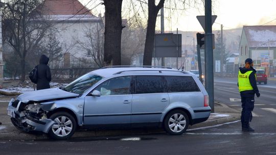 PORANNA KOLIZJA W DZIERŻONIOWIE