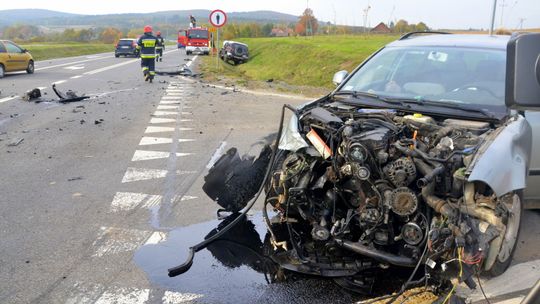 POWAŻNA KOLIZJA W SIENIAWCE