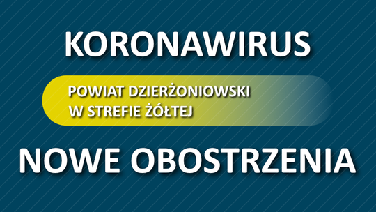 POWIAT DZIERŻONIOWSKI NADAL W STREFIE ŻÓŁTEJ – NOWE OBOSTRZENIA