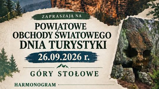 Powiatowe Obchody Światowego Dnia Turystyki w Górach Stołowych!