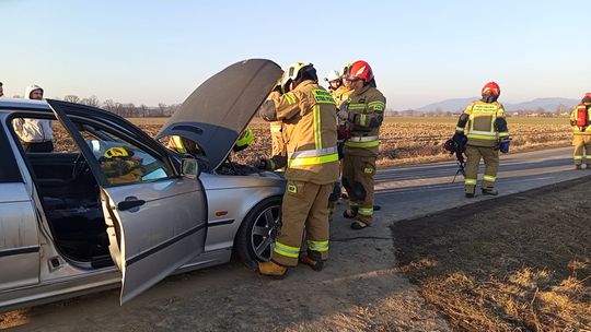 Pożar BMW