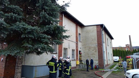 Pożar mieszkania na Lipcowej w Bielawie