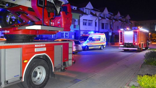 Pożar mieszkania w Bielawie