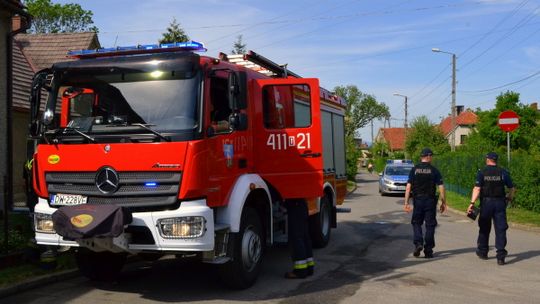 POŻAR W PIESZYCACH I DZIERŻONIOWIE