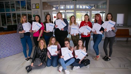 PRAKTYKA MŁODZIEŻY ZSiPKZ W BIELAWIE W RYTMACH FLAMENCO