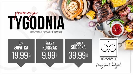 Promocja Tygodnia w dniach od 12 kwietnia do 18 maja 2026 w sklepach Jerzego Gawryckiego