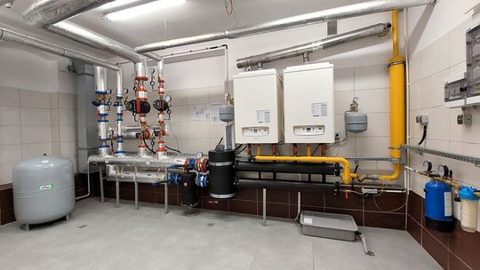 Przebudowa kotłowni w budynku Zespołu Szkół Nr 1 w Dzierżoniowie