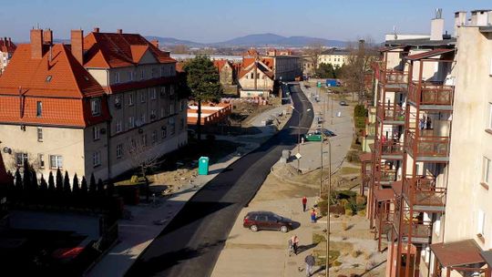 Przebudowa ulic W. Grabskiego i Cmentarnej weszła w tzw. fazę czystą