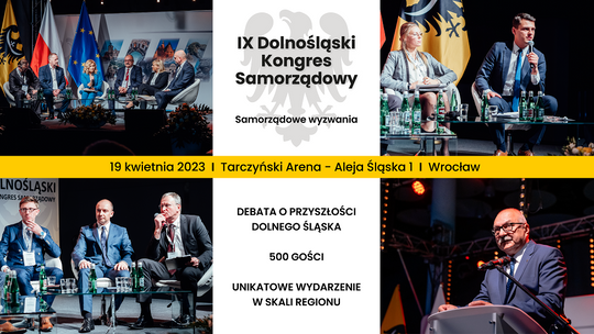 Przed nami dziewiąta edycja Dolnośląskiego Kongresu Samorządowego