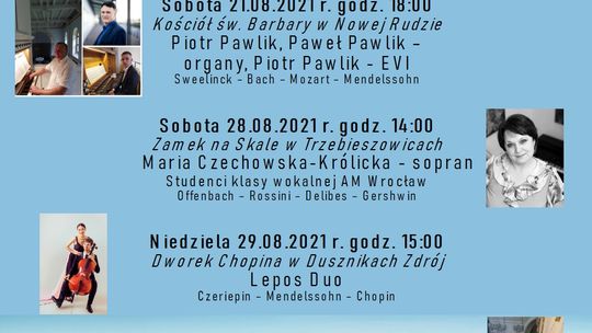 PRZED NAMI MIĘDZYNARODOWY FESTIWAL MUZYKI KAMERALNEJ I ORGANOWEJ ZIEMI KŁODZKIEJ