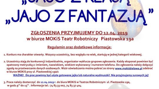 PRZED NAMI WARSZTATY WIELKANOCNE I KONKURS NA NAJPIĘKNIEJSZE JAJKA