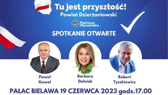 Przyjdź na spotkania z przedstawicielami Platformy Obywatelskiej