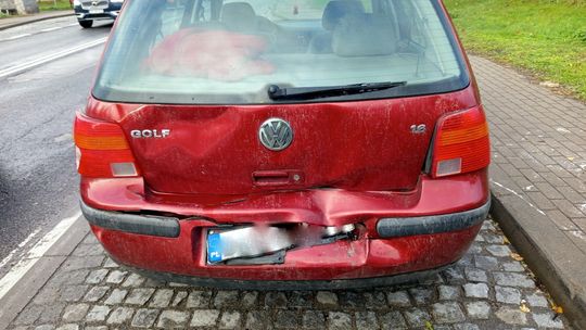 Radzików, najechanie na "ósemce"