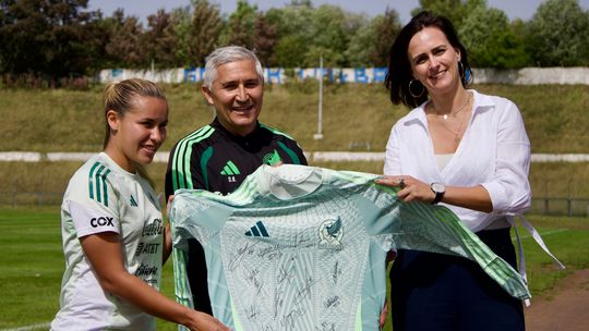 Reprezentacja Meksyku kobiet U20 w Aqua Zdrój Wałbrzych. Młode piłkarki przygotowują się do Mistrzostw Świata 2026