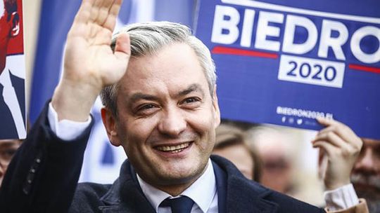 ROBERT BIEDROŃ JUTRO ZAGOŚCI W KŁODZKU I BIELAWIE