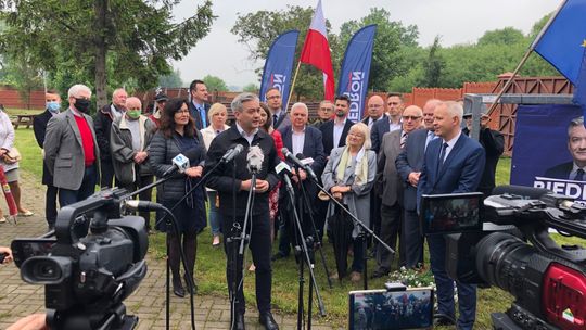 ROBERT BIEDROŃ ODWIEDZIŁ BIELAWĘ