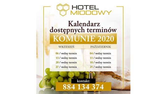 Rodzinne przyjęcie z okazji Pierwszej Komunii Świętej w Hotelu Miodowym