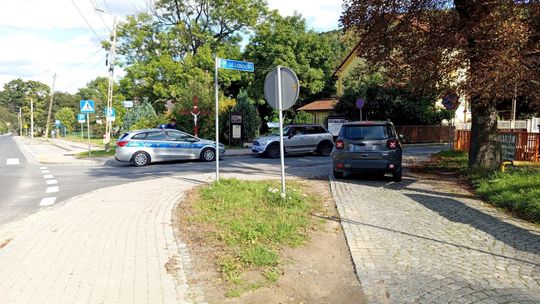 Rościszów, zderzenie Jeepa z Mini