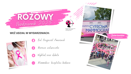 Różowy Październik w Dzierżoniowie: Razem zadbajmy o nasze zdrowie!