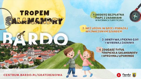 Ruszaj na trasę nowej gry terenowej „Tropem Salamandry” w Bardzie!