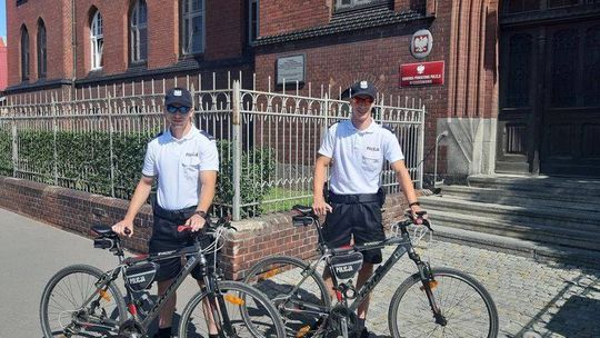 RUSZYŁY POLICYJNE PATROLE ROWEROWE